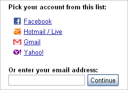 user accounts